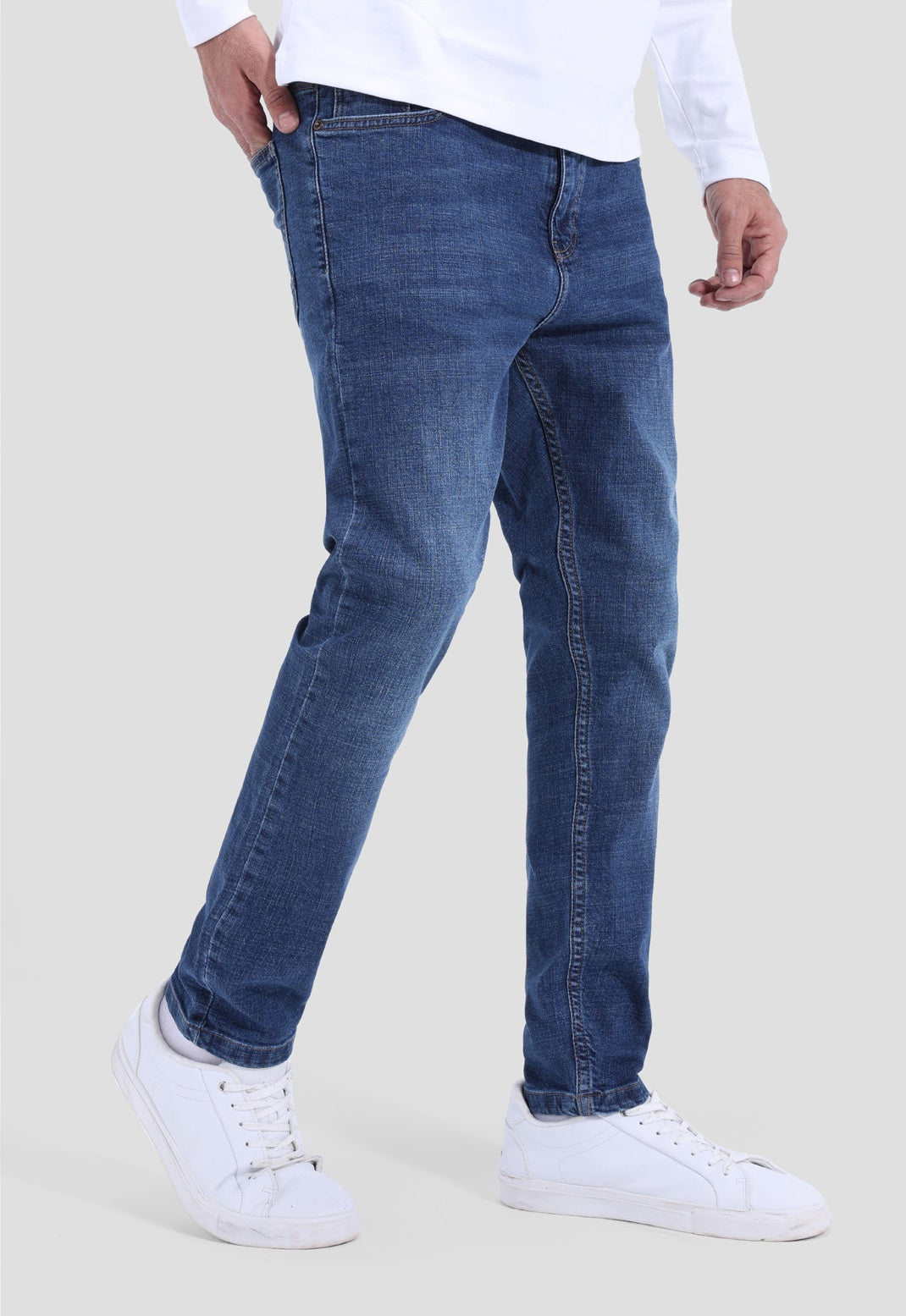 Carrot Fit Denim Pant