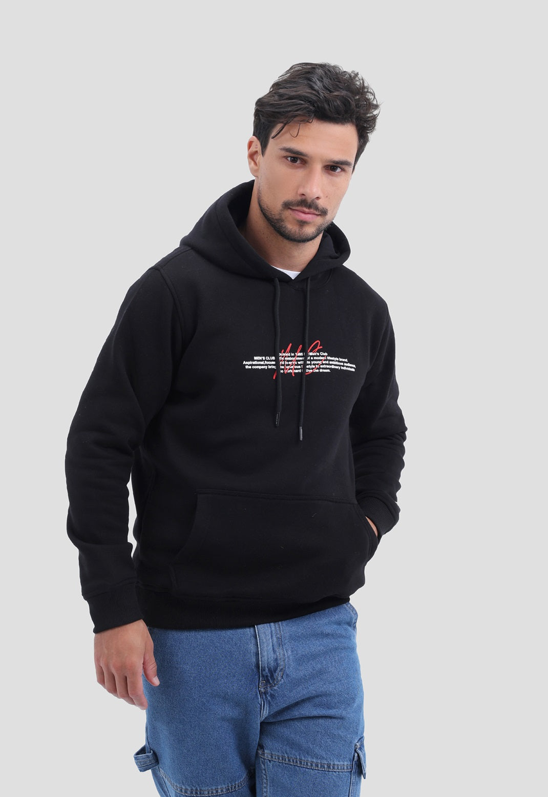 Printed Hoodie Sweatshirt