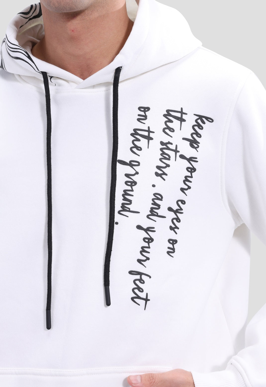 Printed Hoodie Sweatshirt