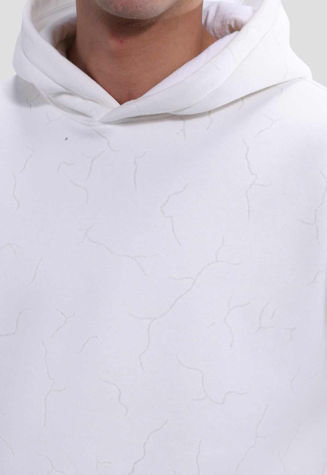 Textured Hoodie Sweatshirts