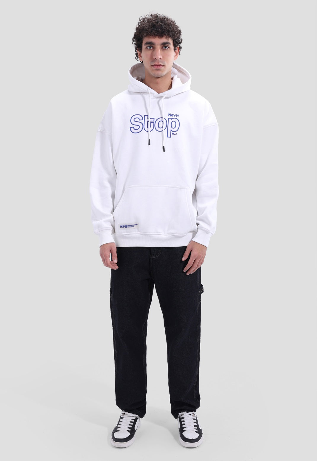 Printed Hoodie Sweatshirt