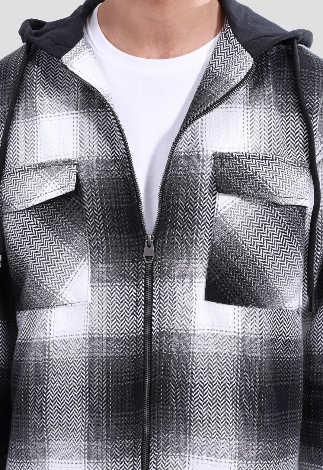 Checked SLIM FIT Over Shirt