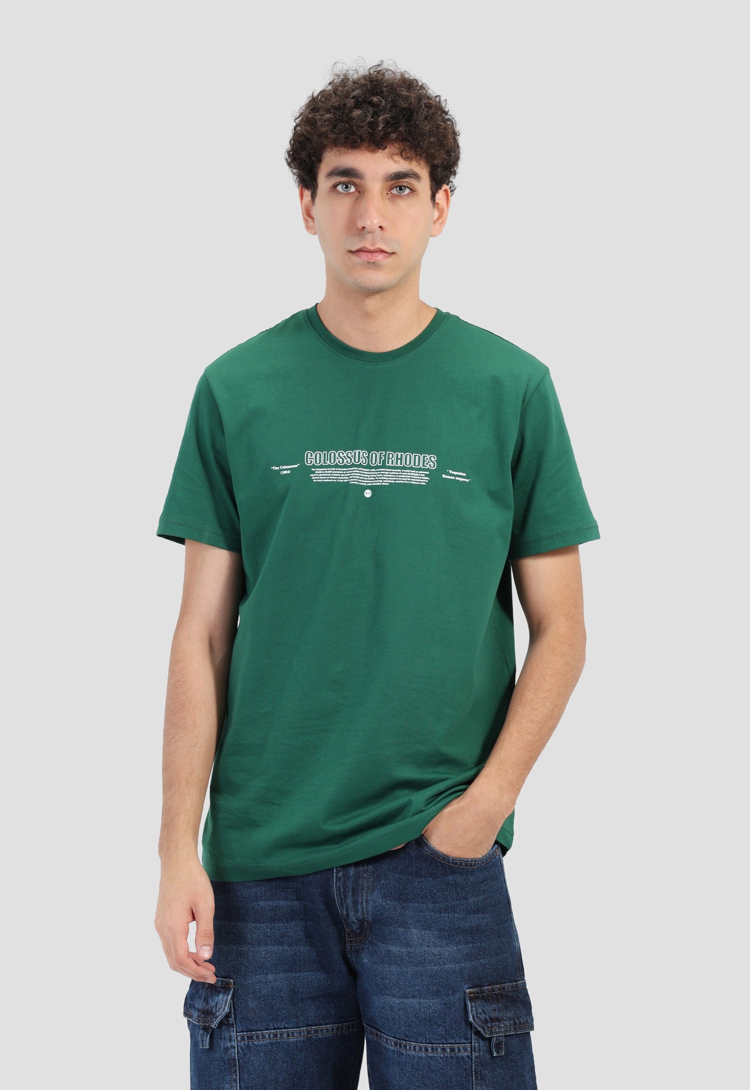 Crew Neck Printed T-Shirt