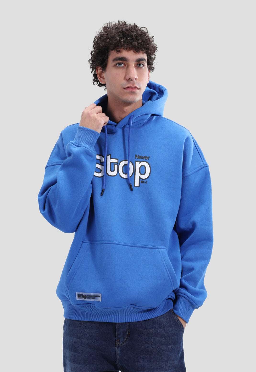 Printed Hoodie Sweatshirt