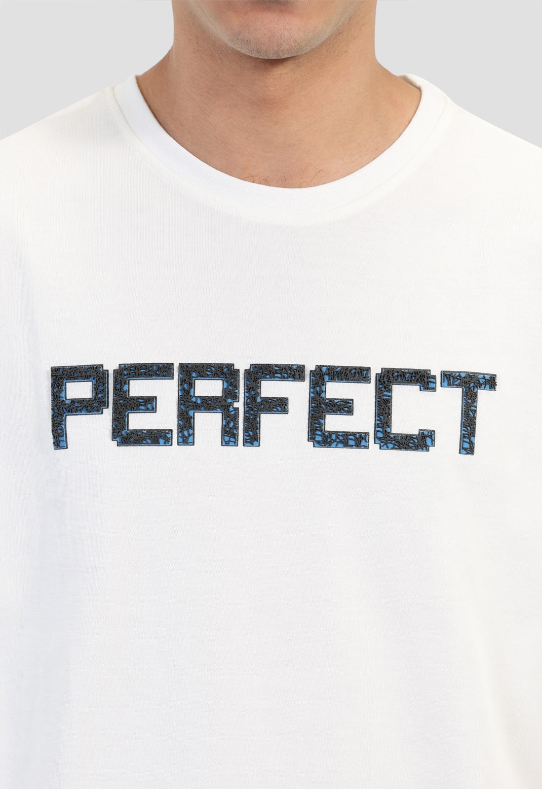 Crew Neck Over Size Printed T-shirt