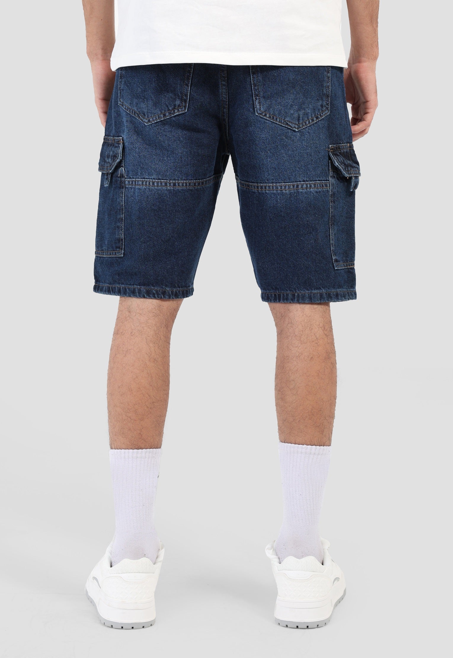 Cargo Fit Denim Short