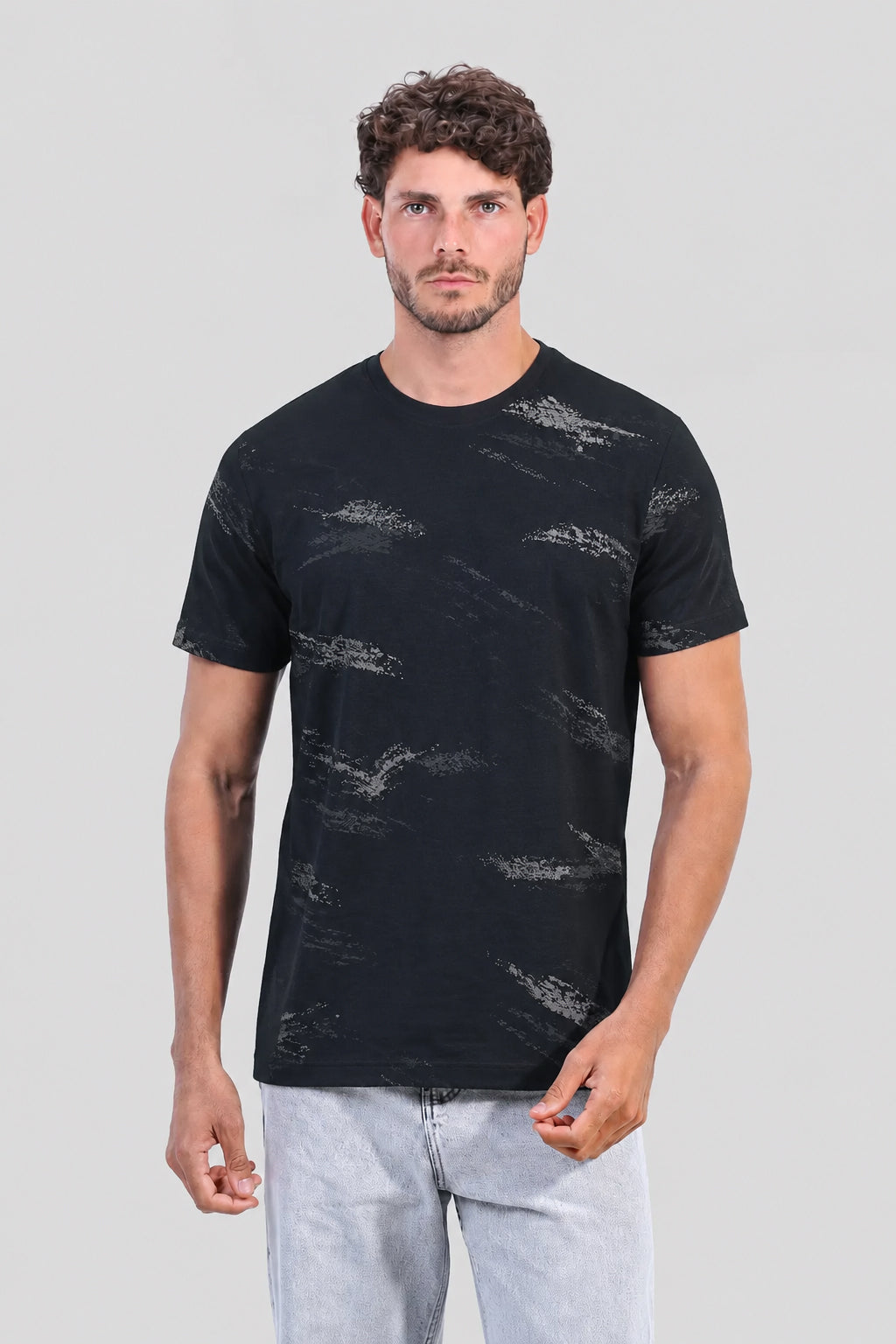 Crew Neck Printed T-Shirt