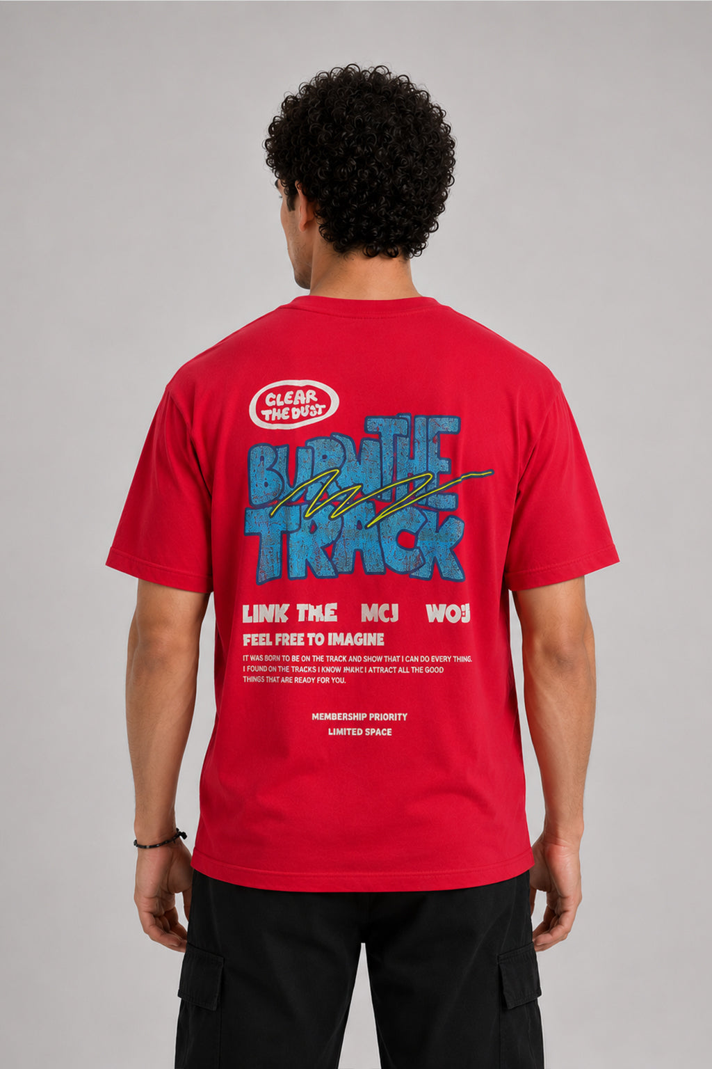 Crew Neck Over Size T-shirt