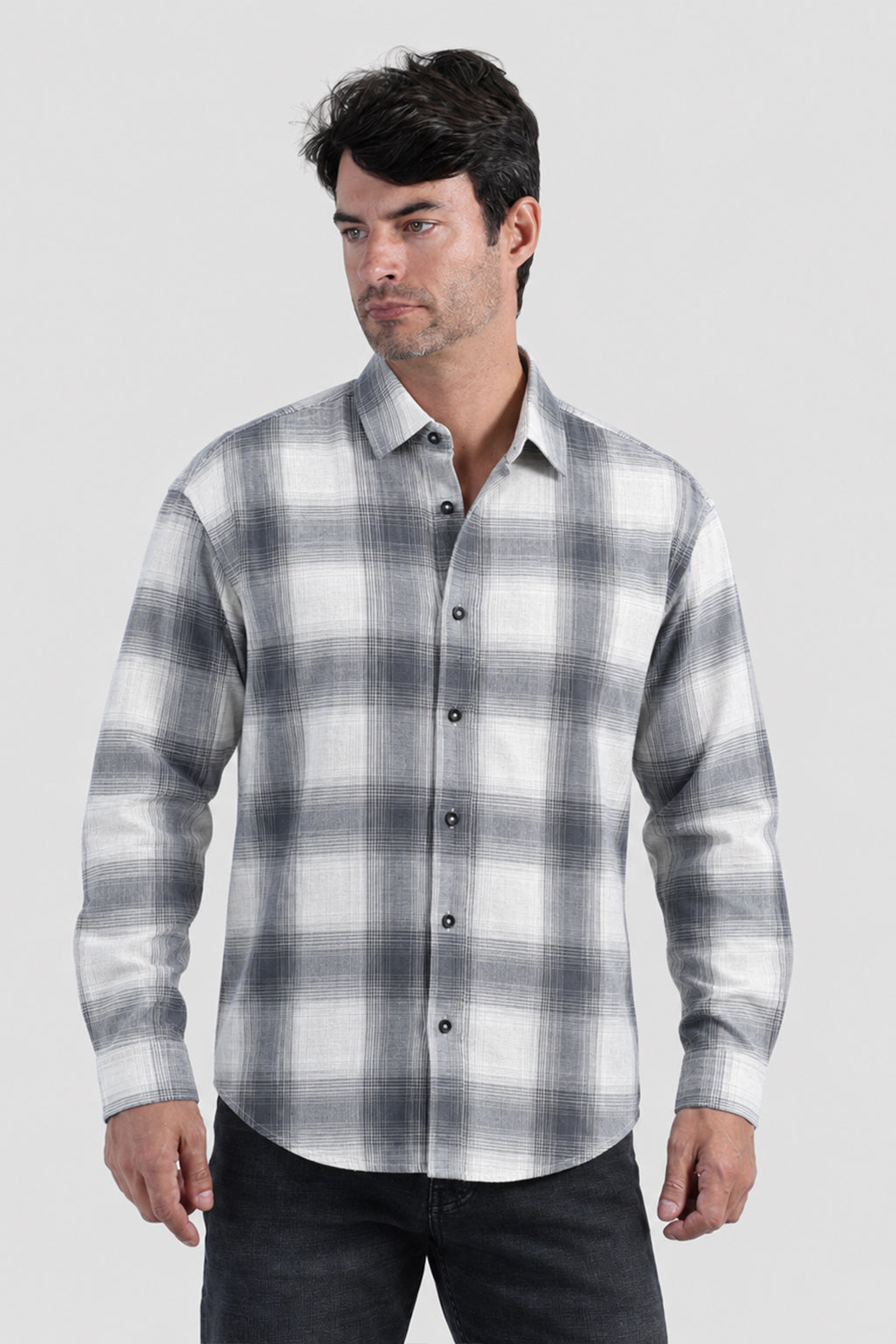 Over Size Cheeked Shirt