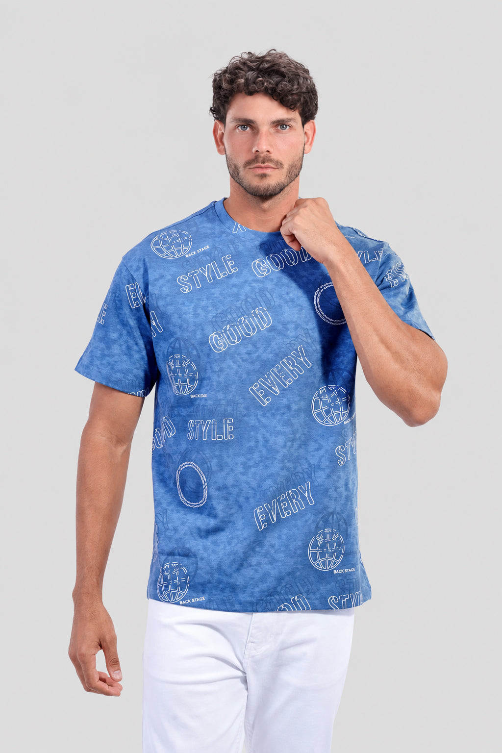 Relaxed Fit Crew Neck T-Shirt