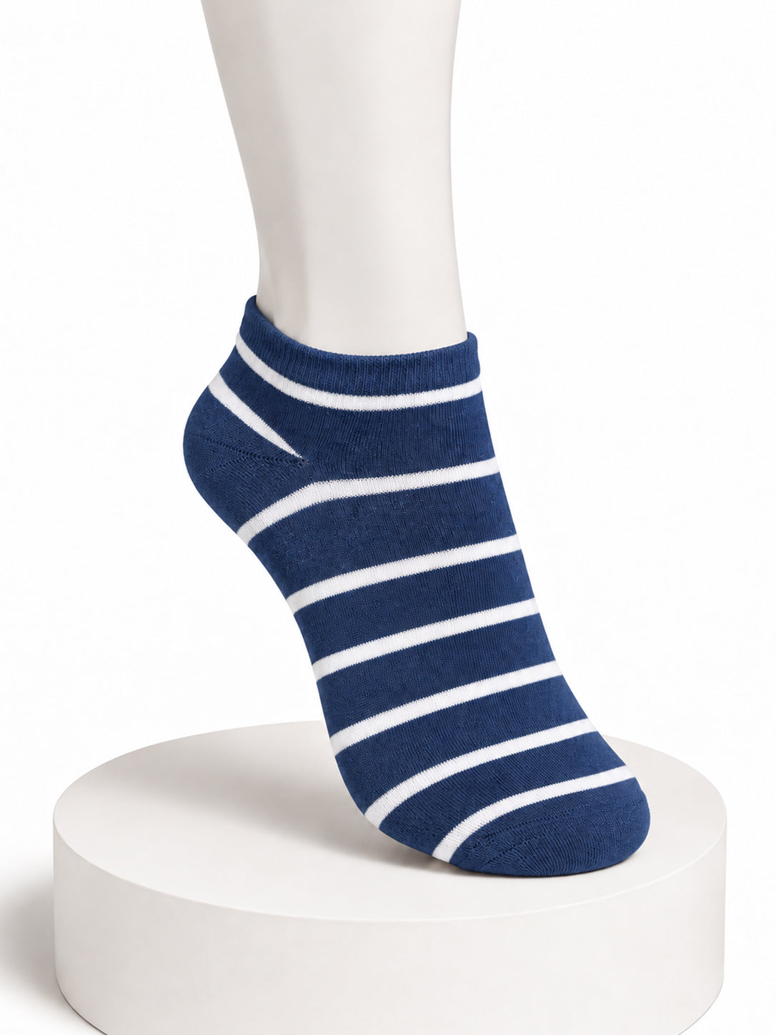 Navy Medium Towel Socks