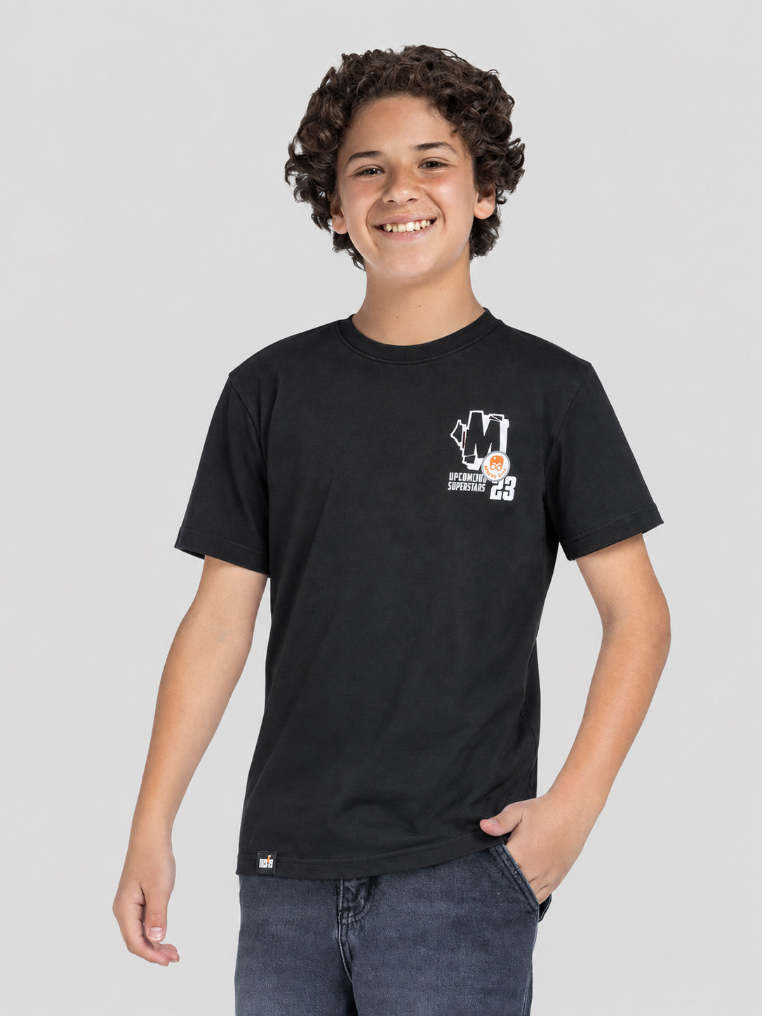 Kids Crew Neck Printed T-shirt
