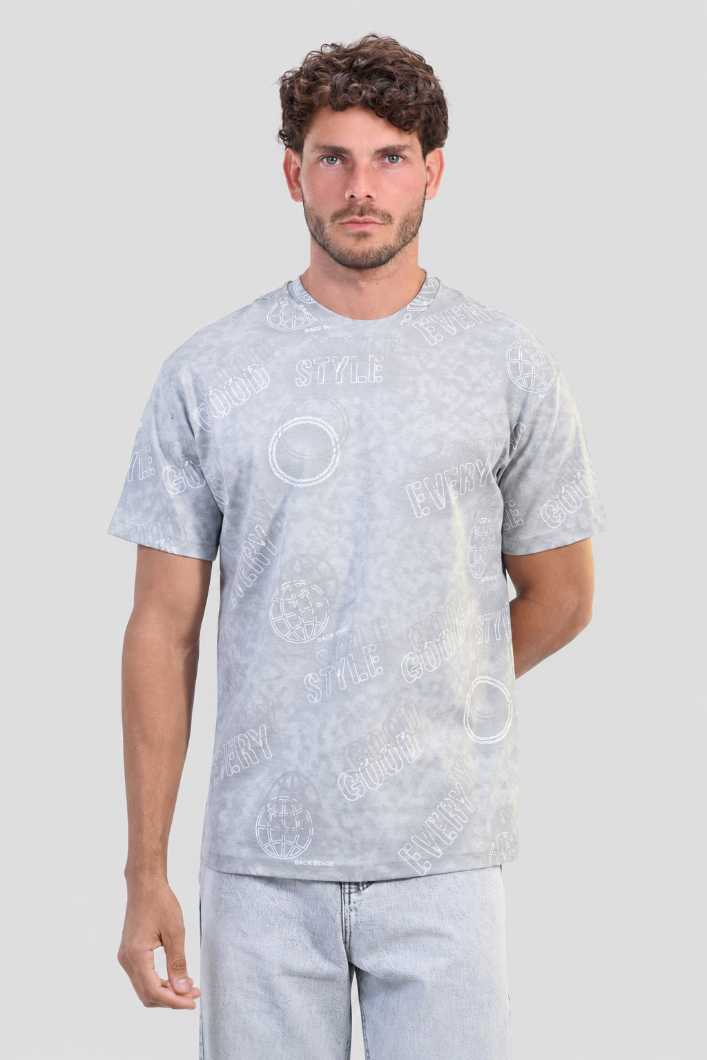 Relaxed Fit Crew Neck T-Shirt