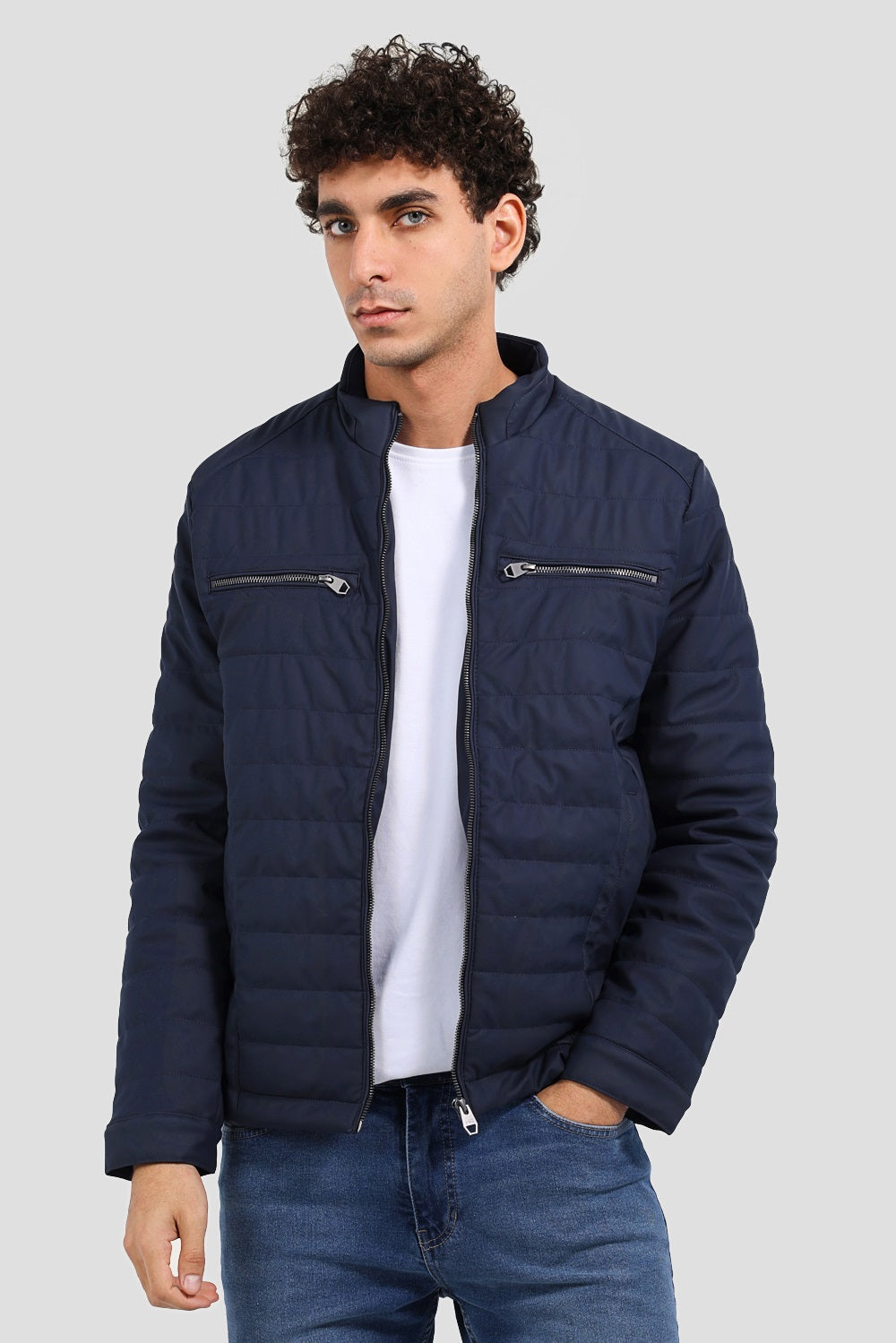 Slim Fit Shirt Jacket