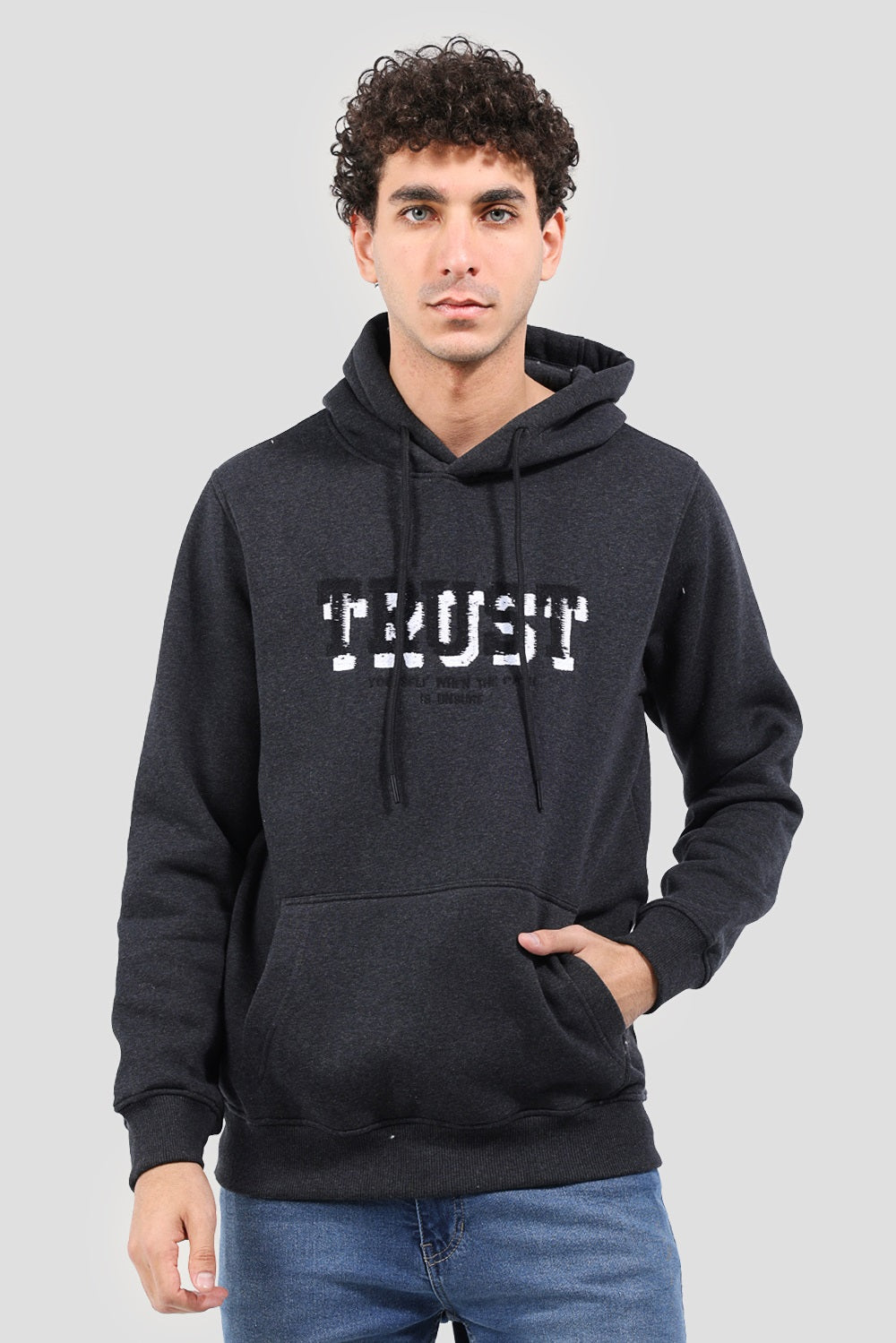 Printed Hoodie Sweatshirt