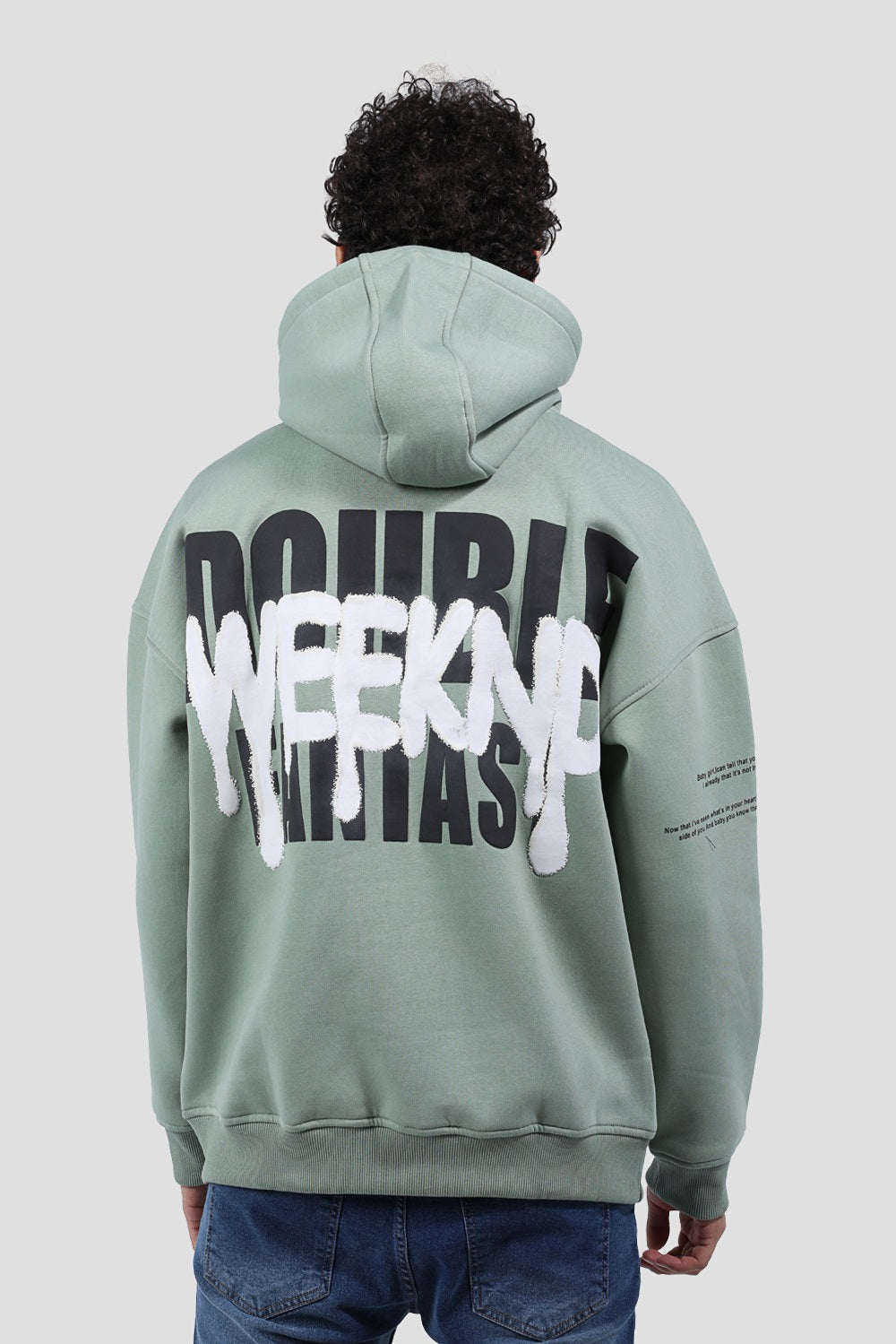 Printed Hoodie Sweatshirt