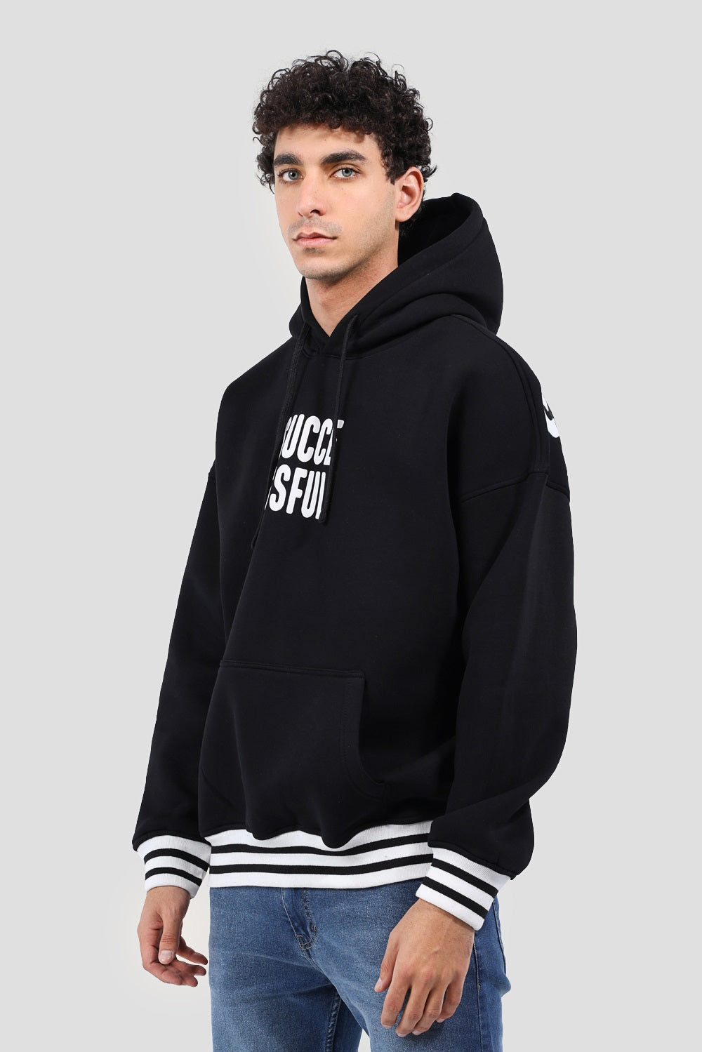 Printed Hoodie Sweatshirt