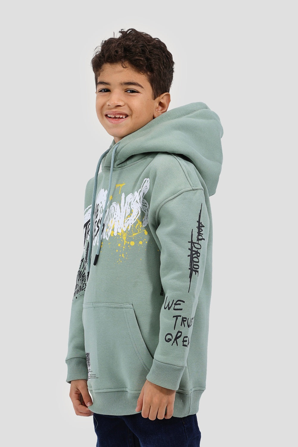 Printed Hoodie Sweatshirt