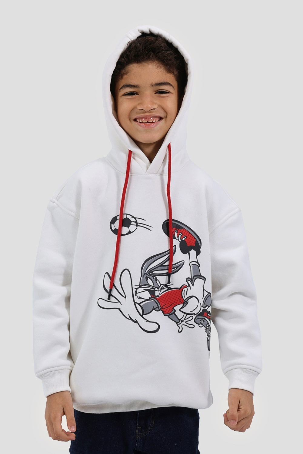 Printed Hoodie Sweatshirt