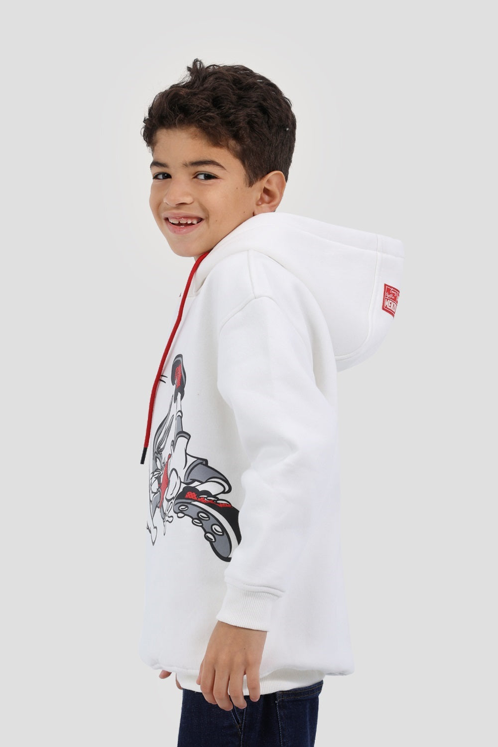 Printed Hoodie Sweatshirt