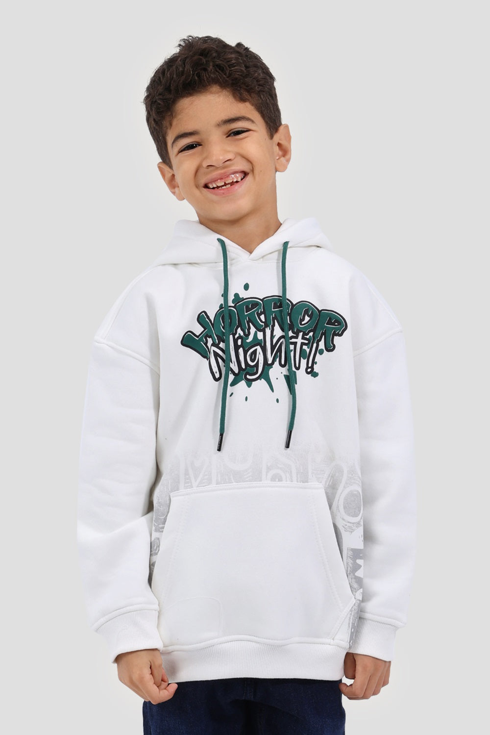 Printed Hoodie Sweatshirt