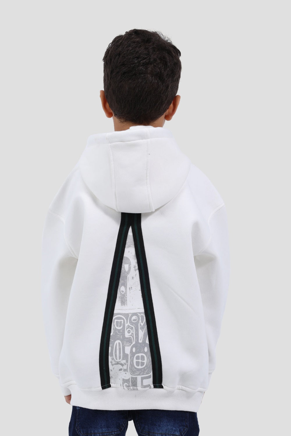 Printed Hoodie Sweatshirt