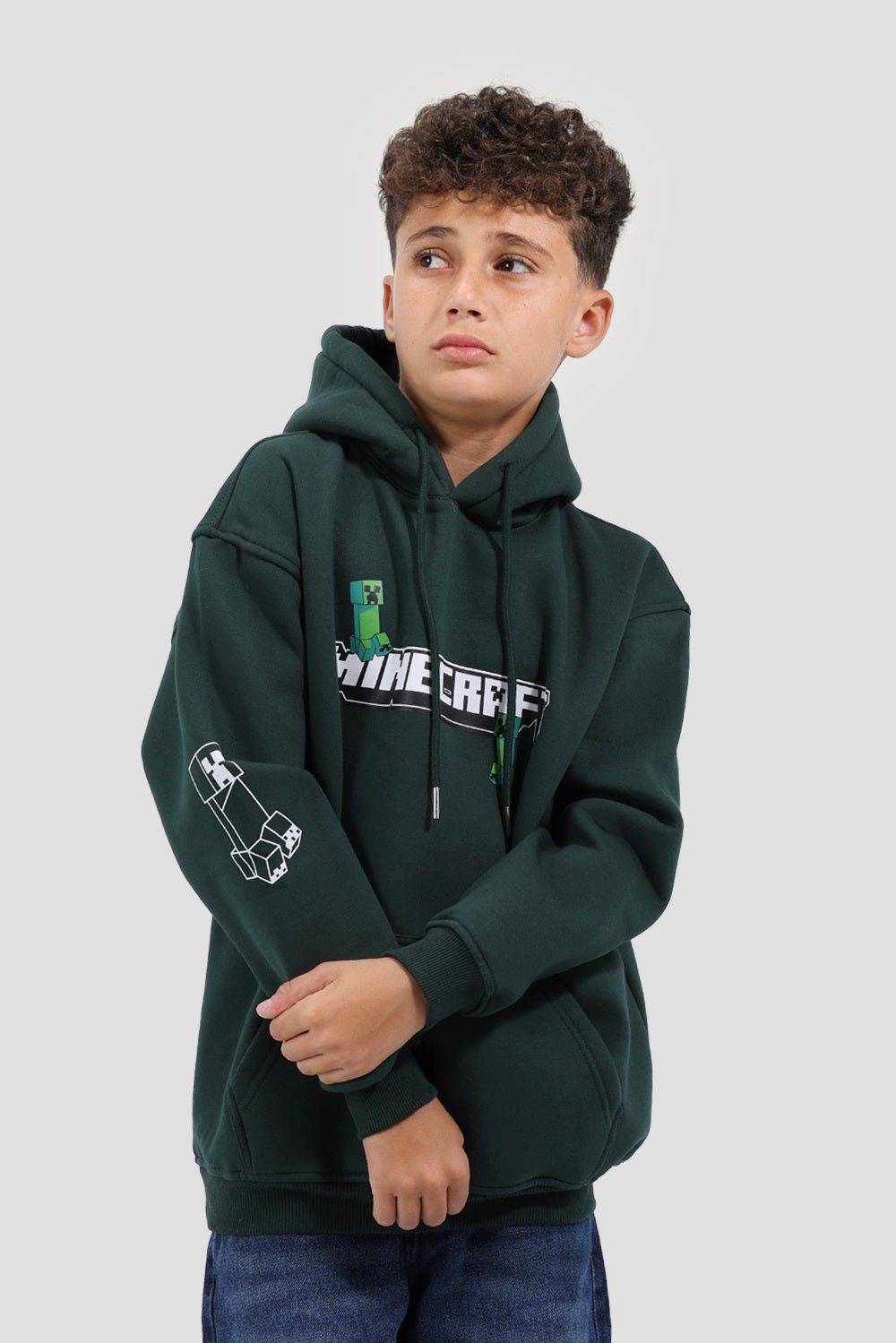 Printed Hoodie Sweatshirt