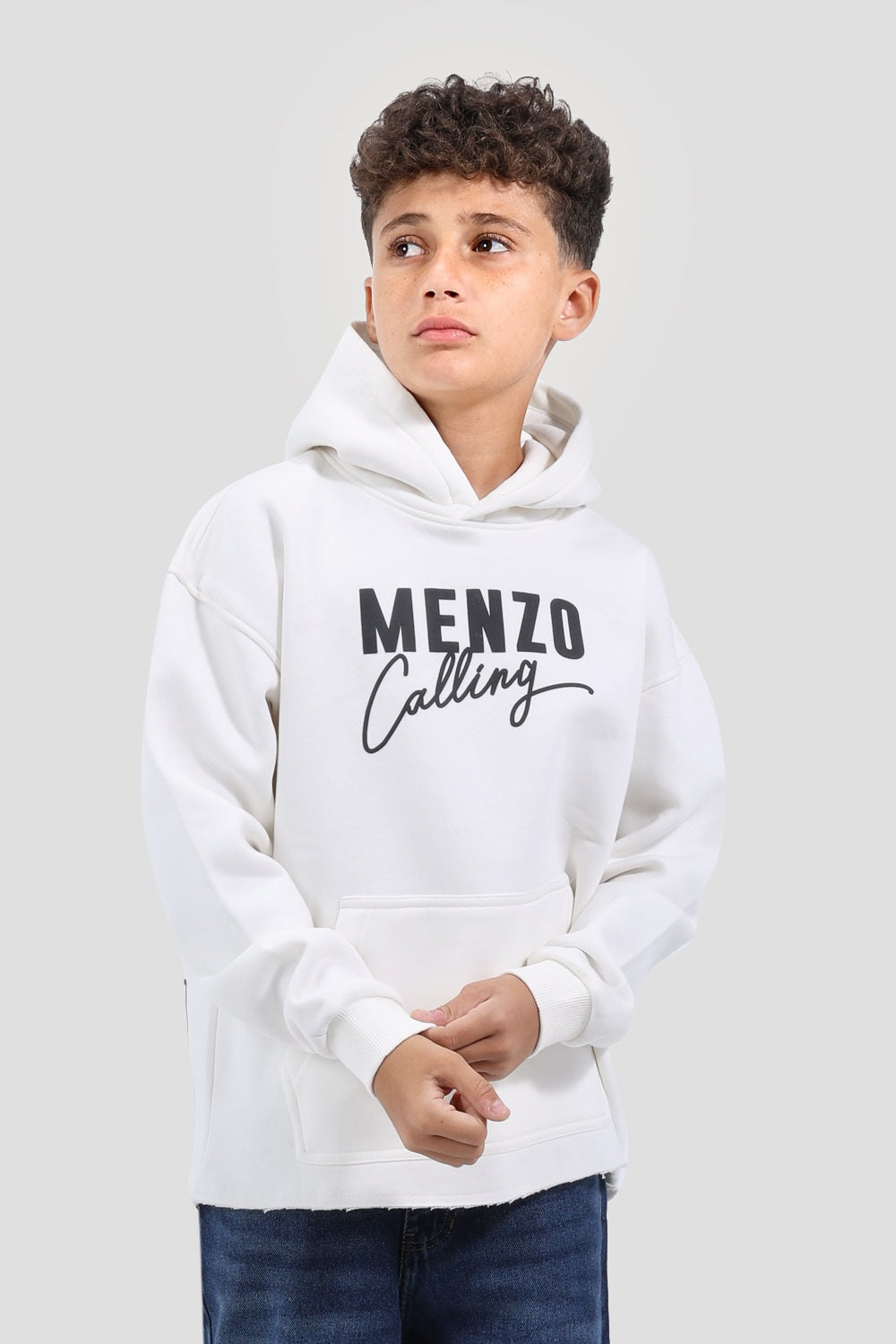 Printed Hoodie Sweatshirt