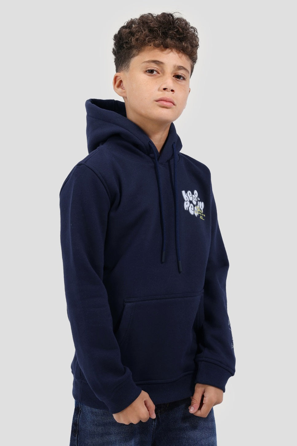 Printed Hoodie Sweatshirt