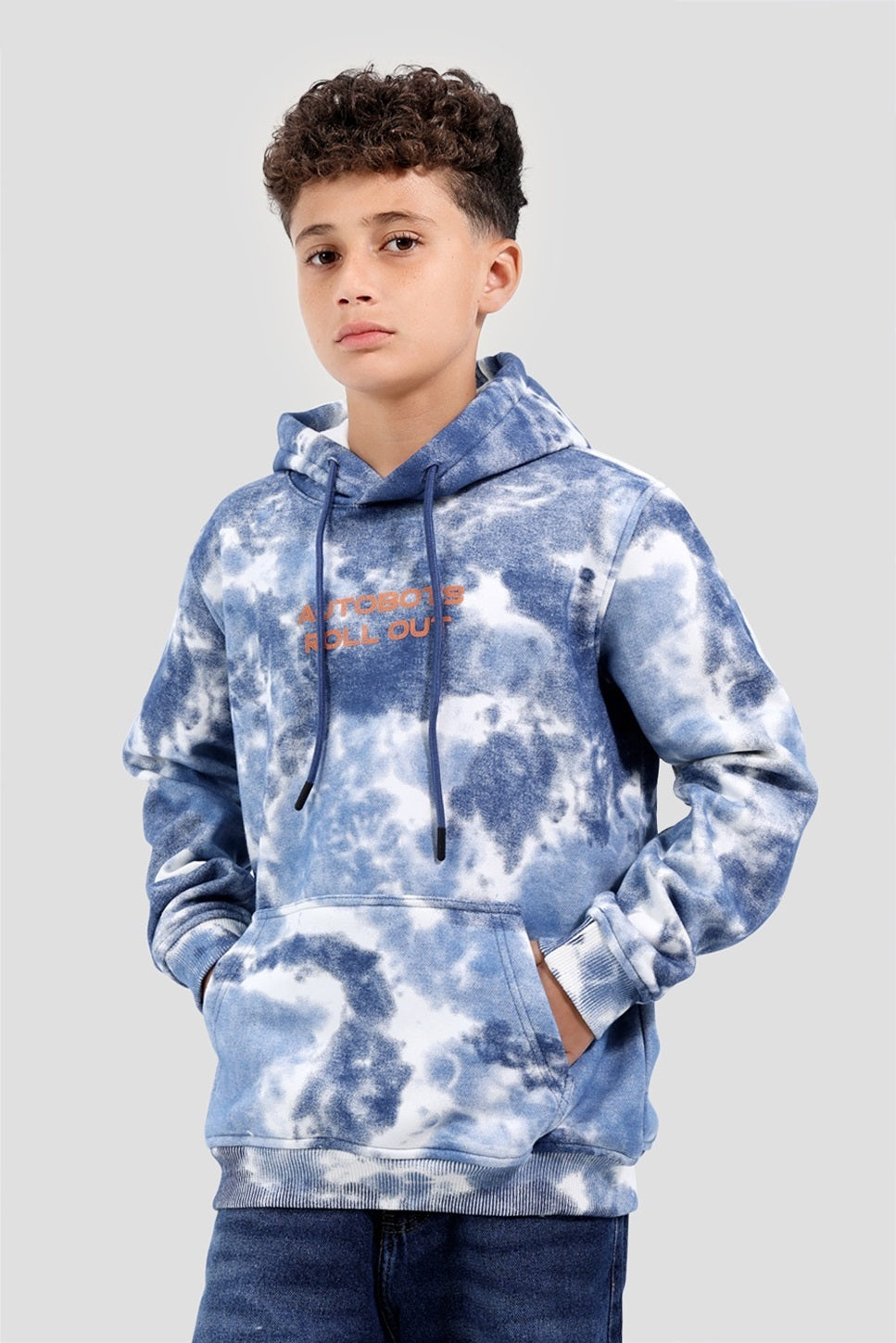 Printed Hoodie Sweatshirt