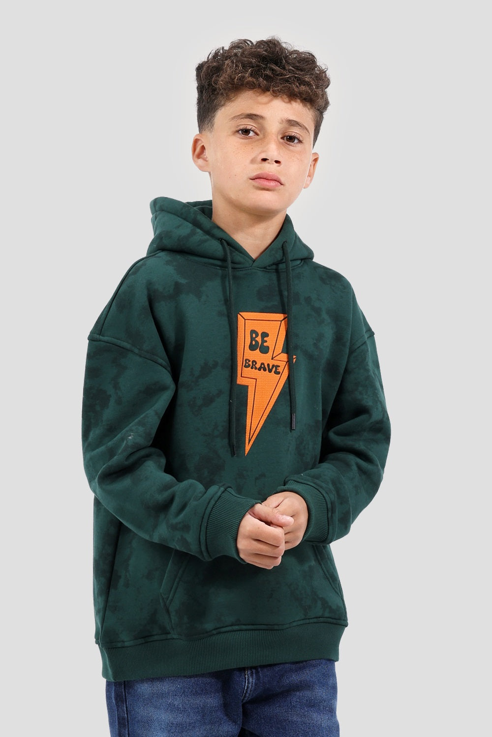 Printed Hoodie Sweatshirt