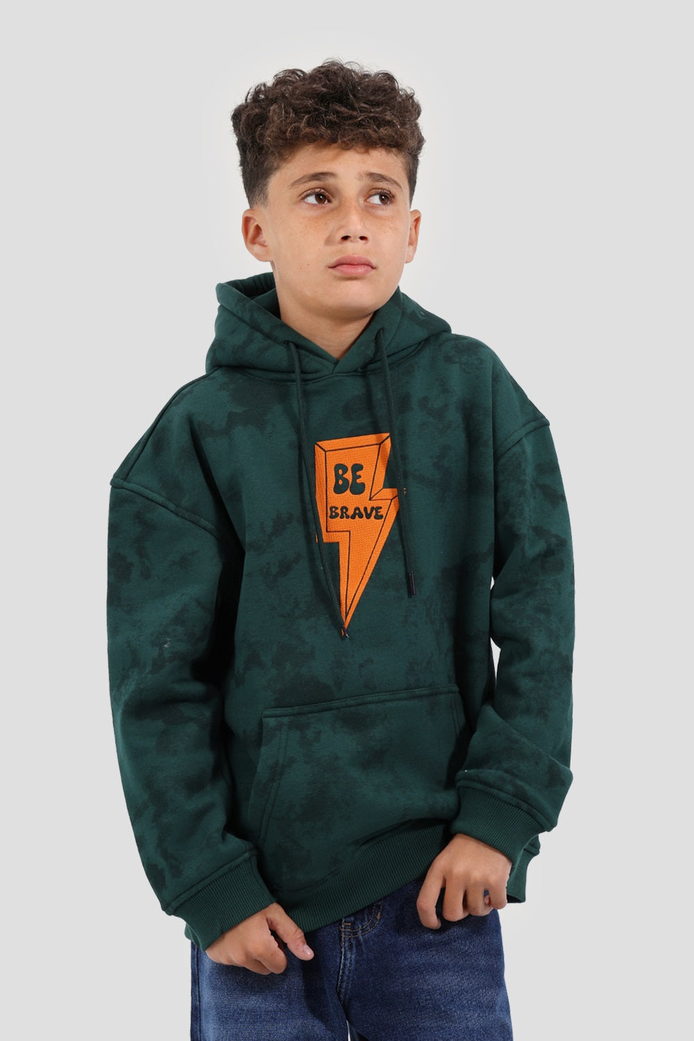 Printed Hoodie Sweatshirt