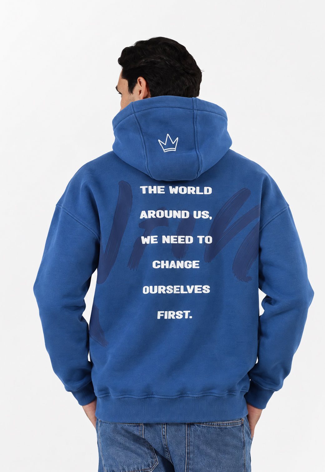 Printed Hoodie Sweatshirt