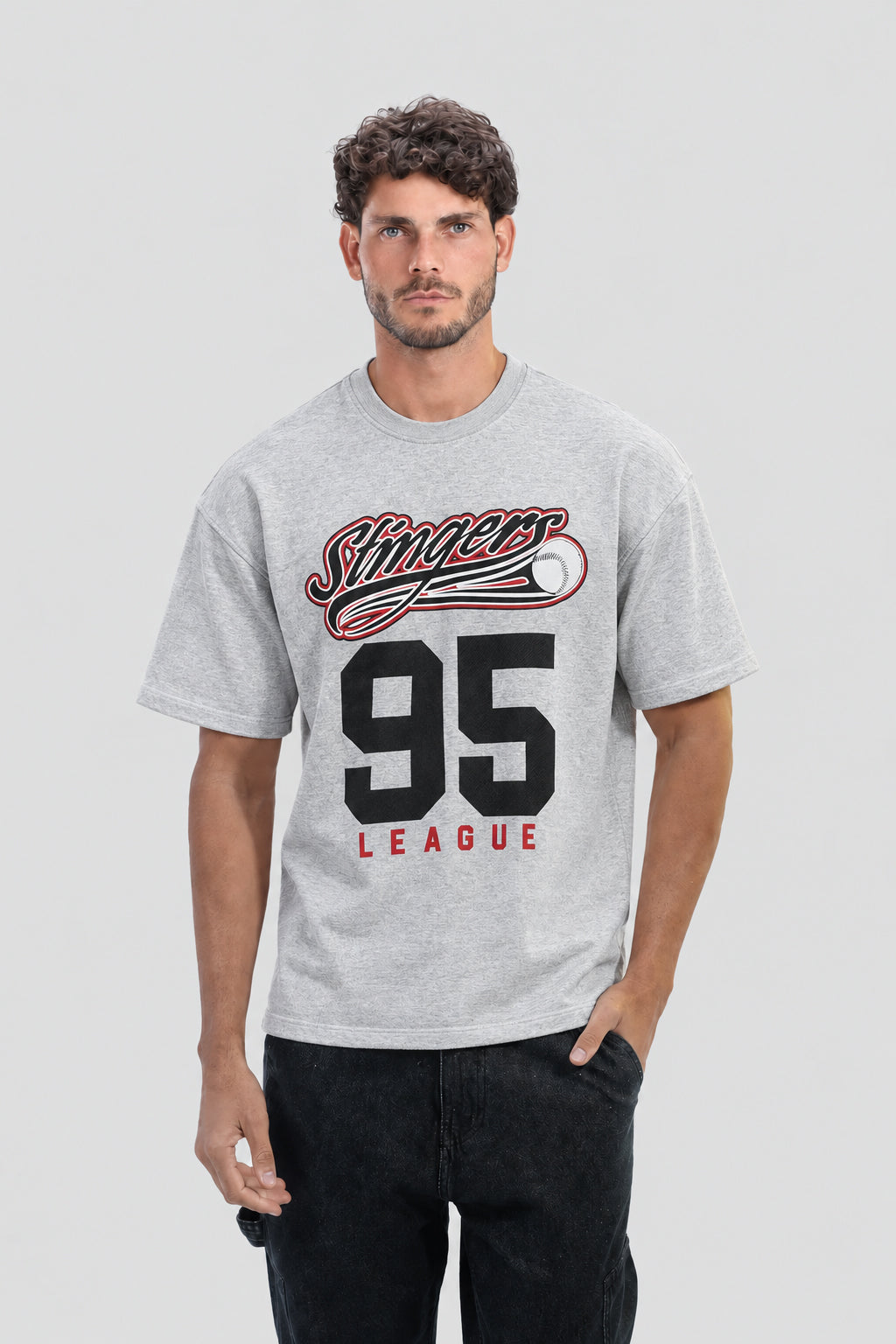 Over Size Printed T-Shirt