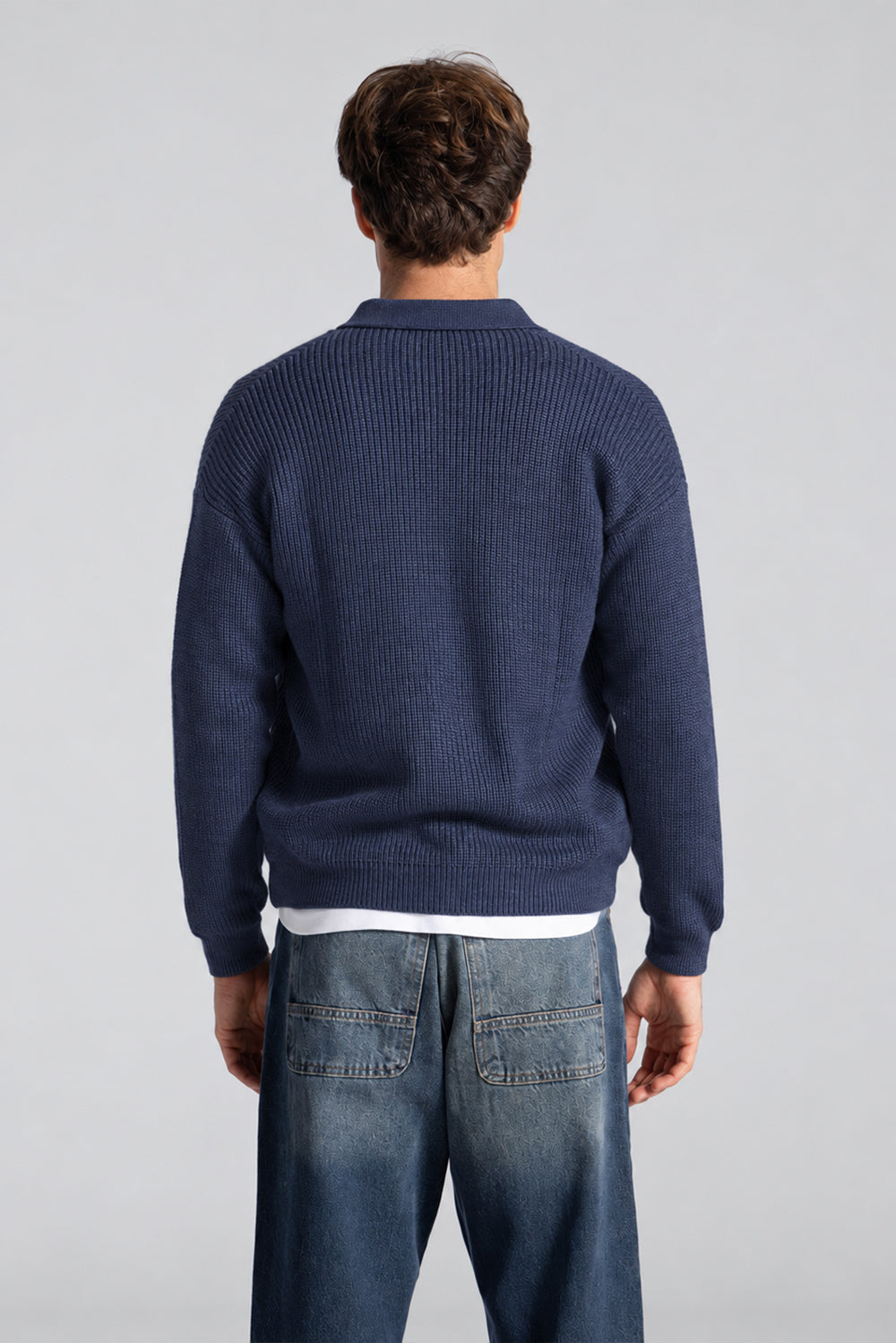 Box Fit Knitwear Cardigan Pullover