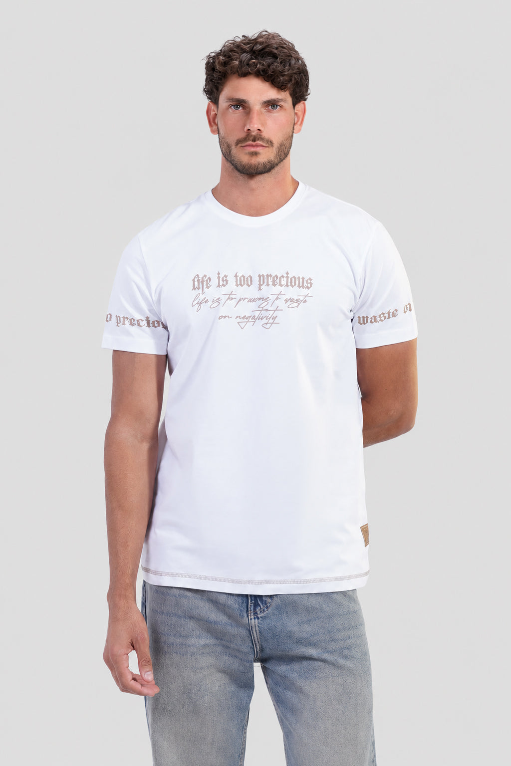 Crew Neck Printed T-Shirt