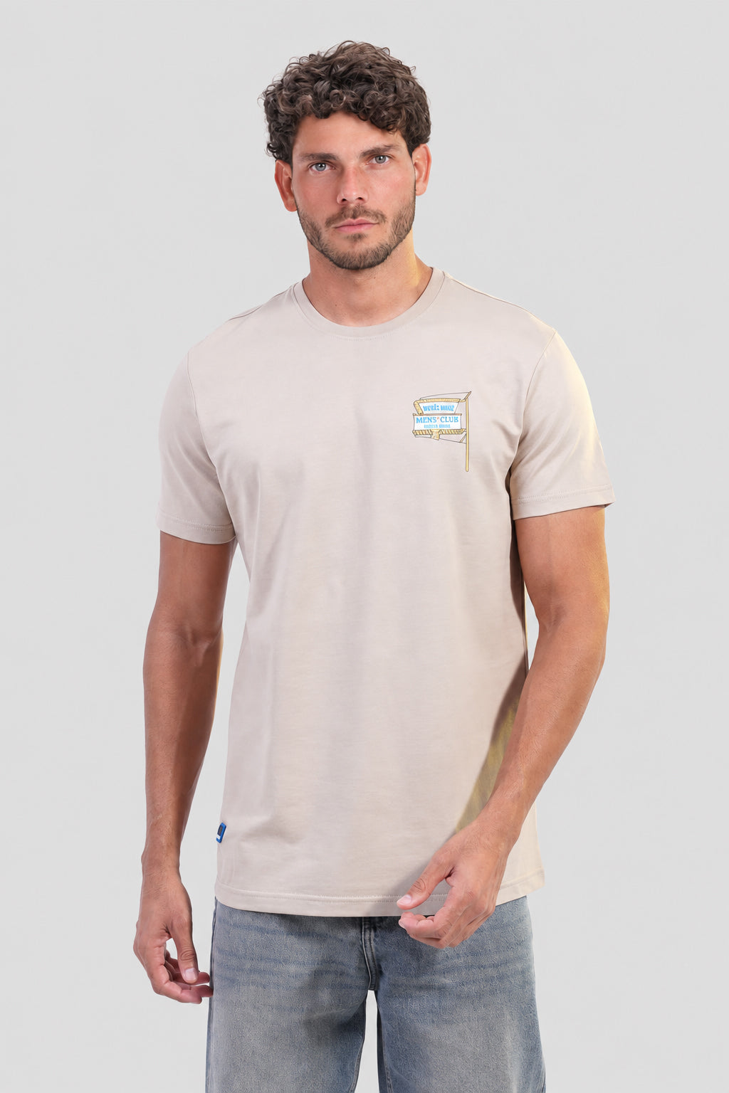 Crew Neck Printed T-Shirt