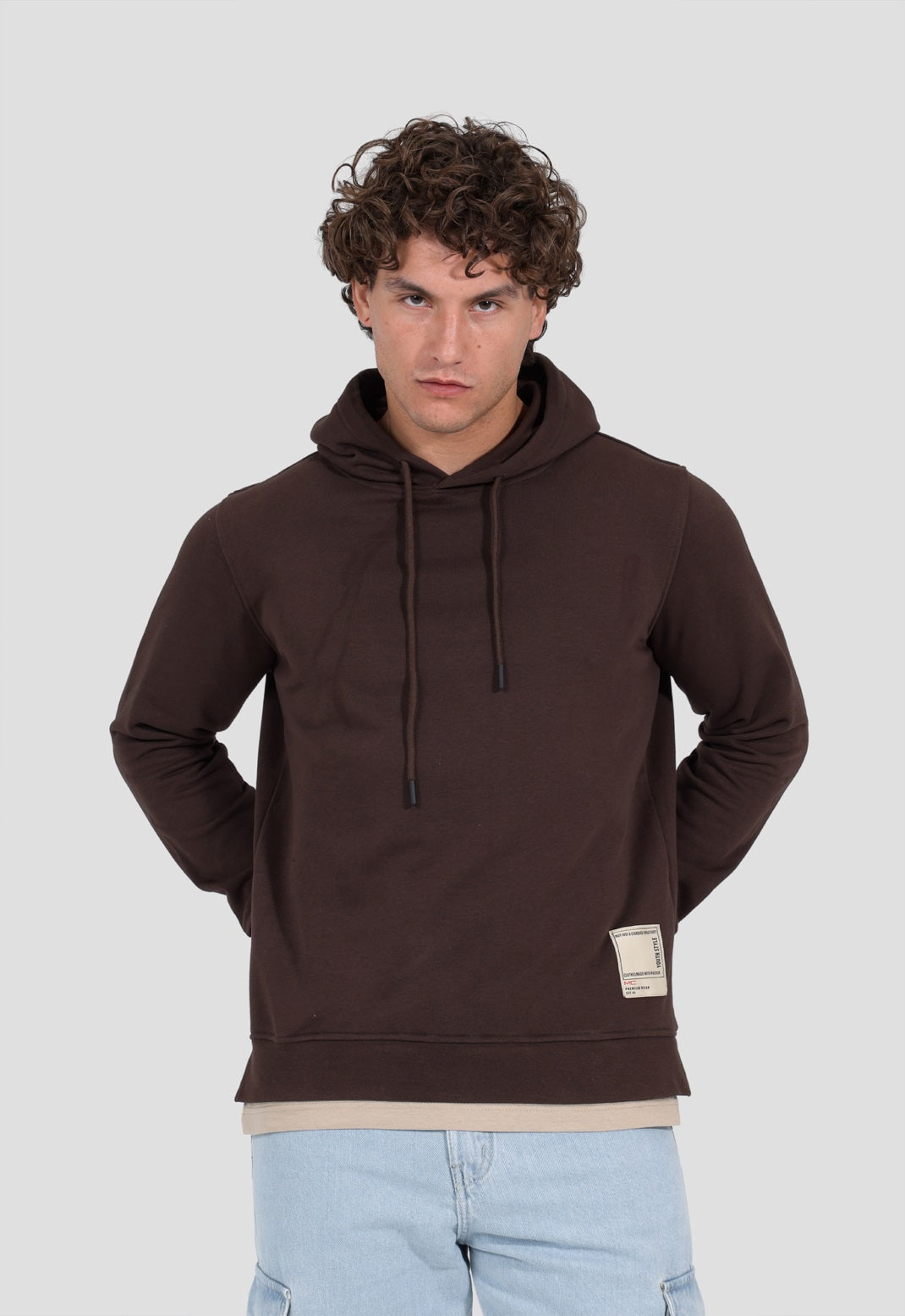 Printed Hoodie Sweatshirt