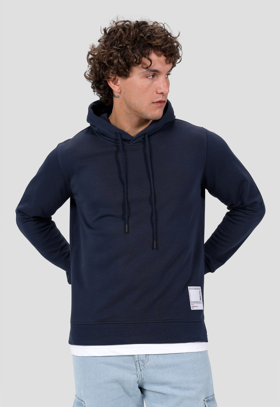 Printed Hoodie Sweatshirt