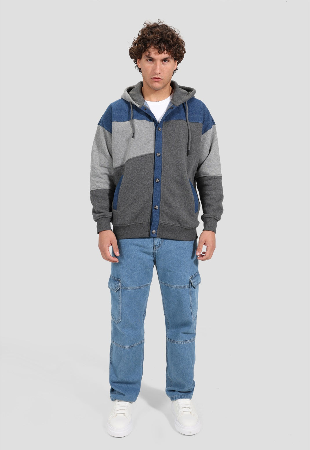 FULL BOTTON SWEATSHIRT