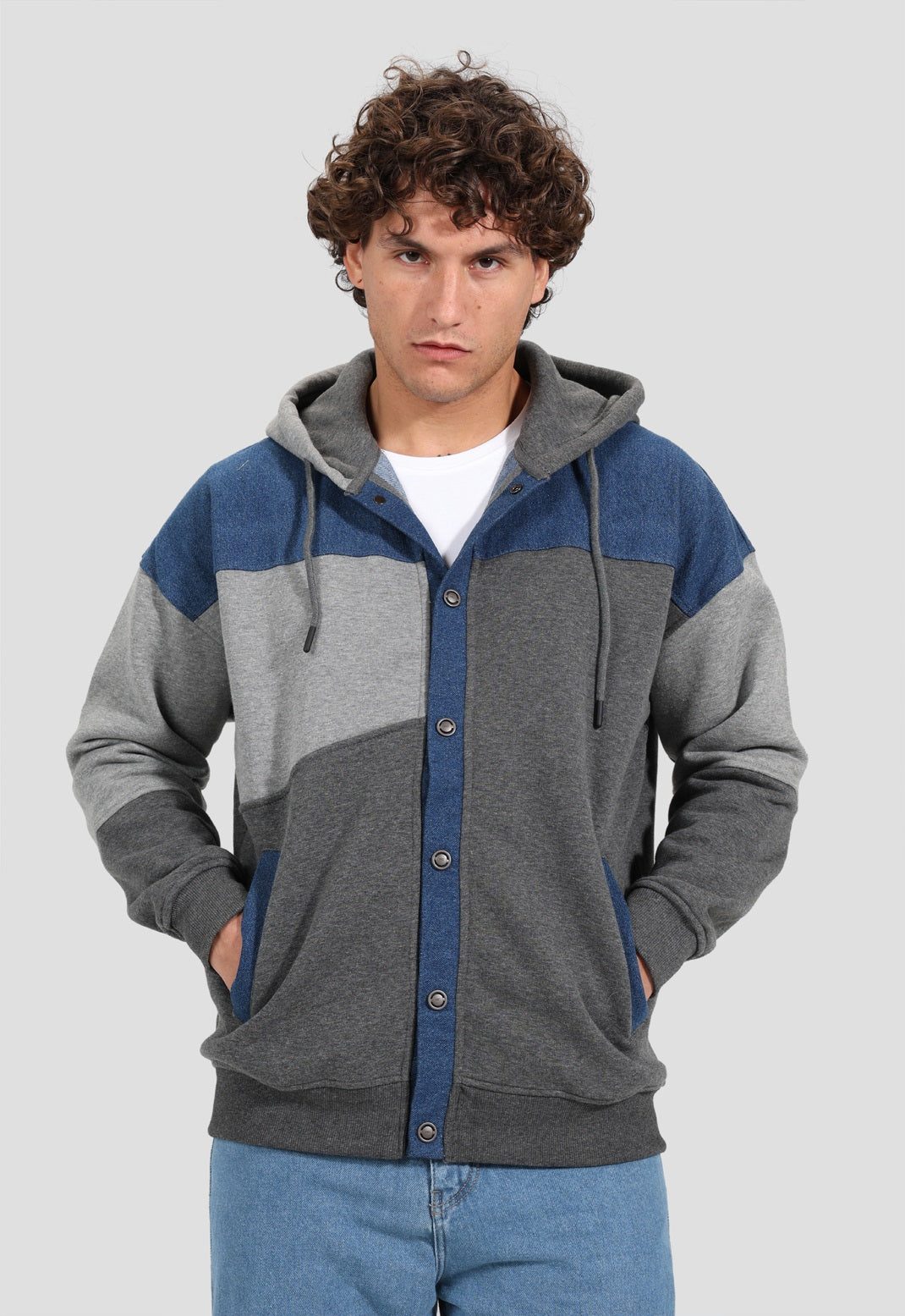 FULL BOTTON SWEATSHIRT