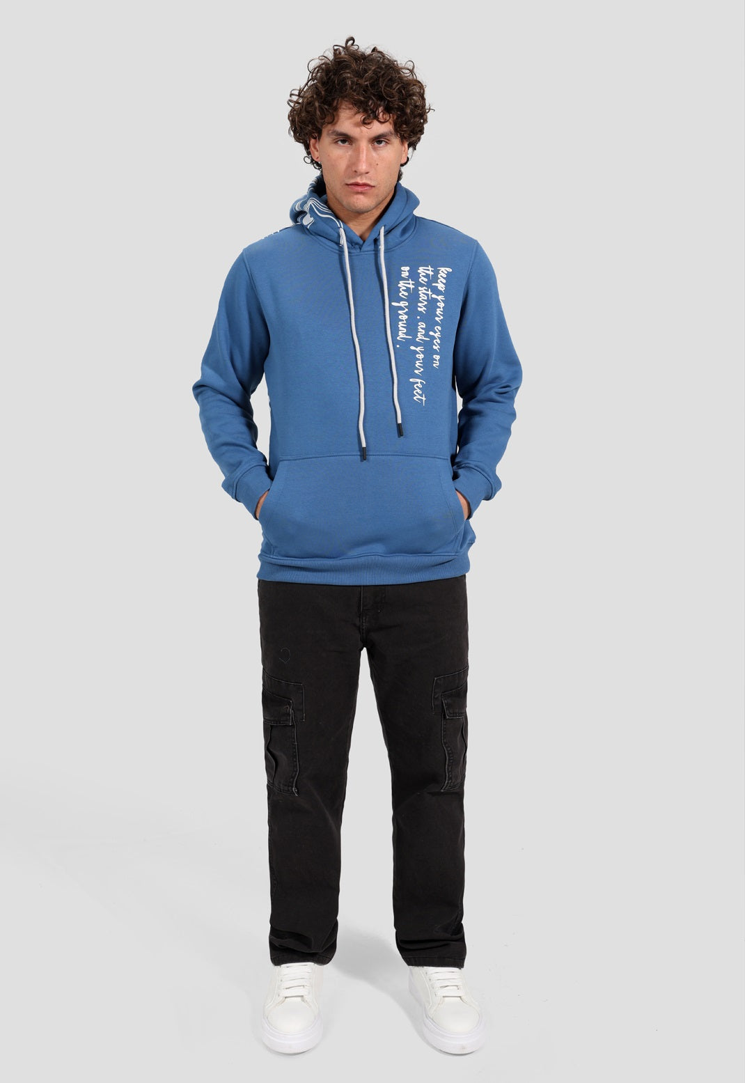 Printed Hoodie Sweatshirt