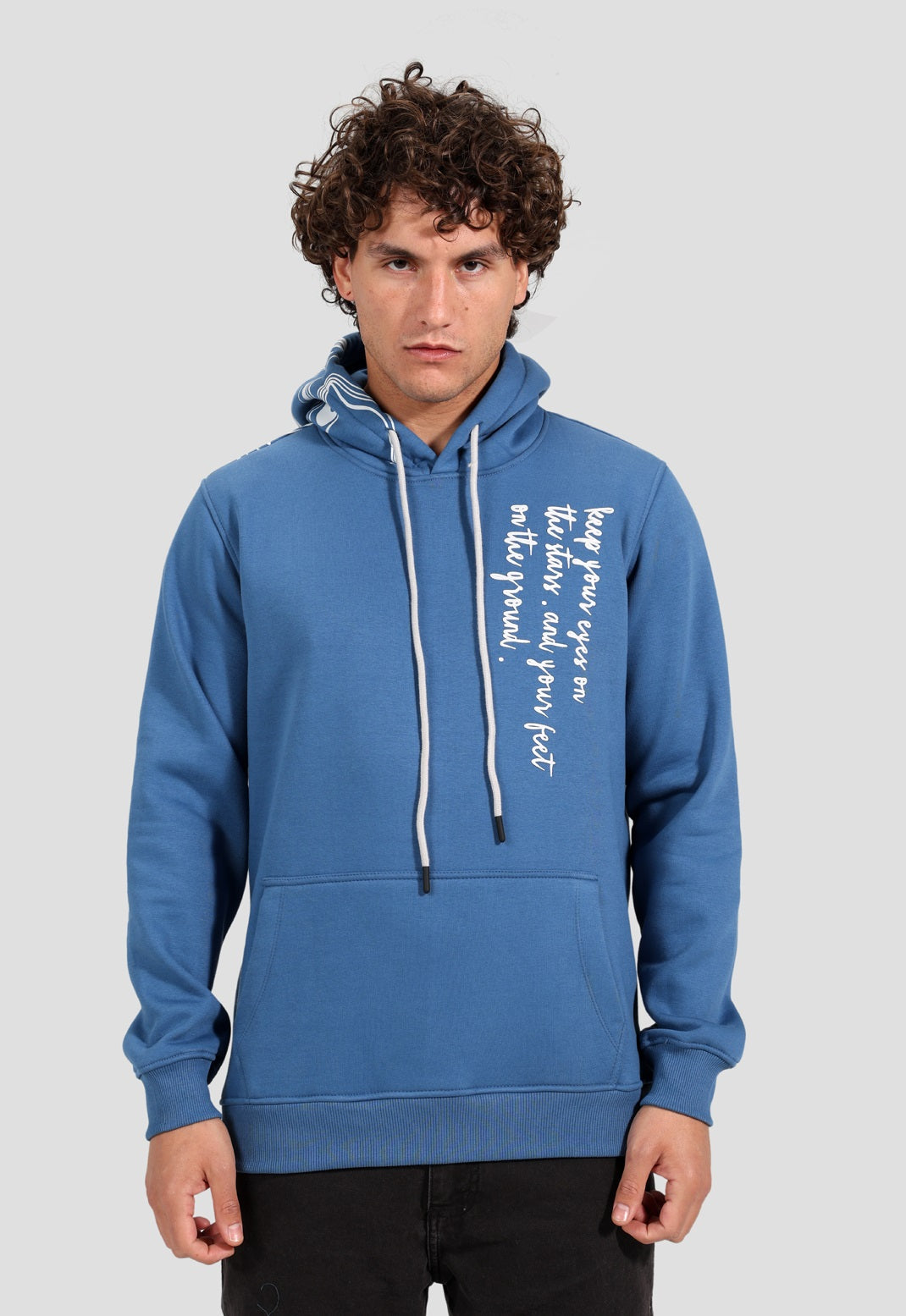 Printed Hoodie Sweatshirt