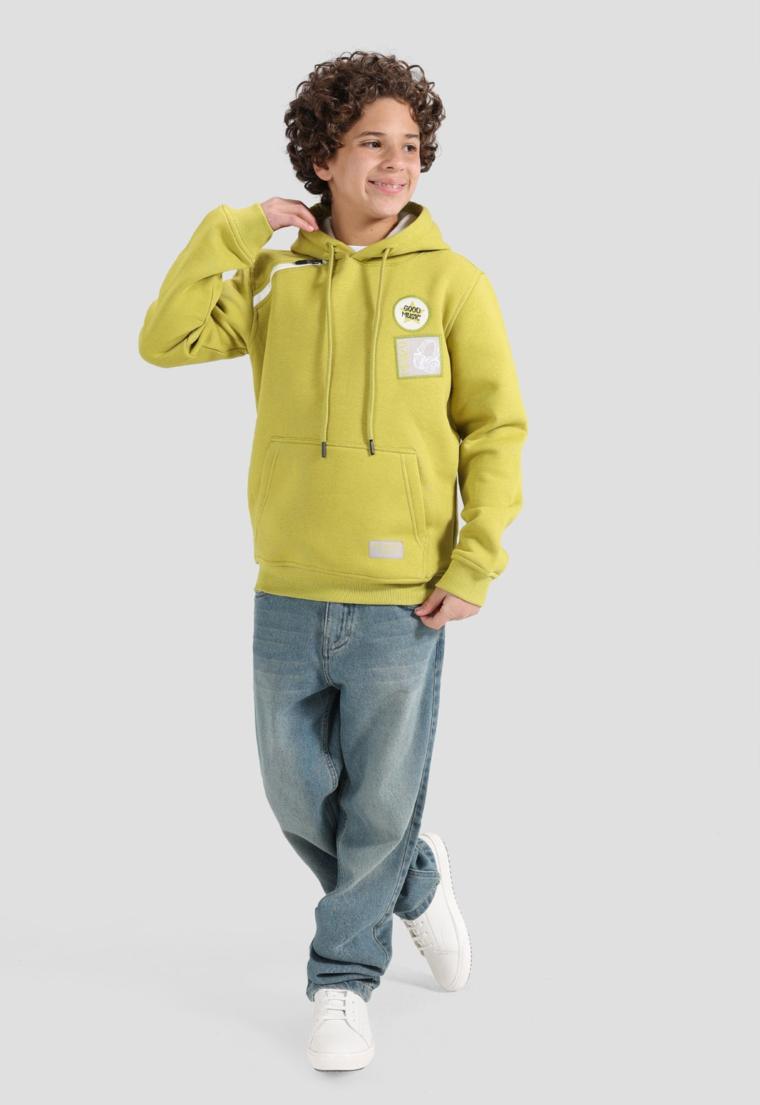 Printed Hoodie Sweatshirt