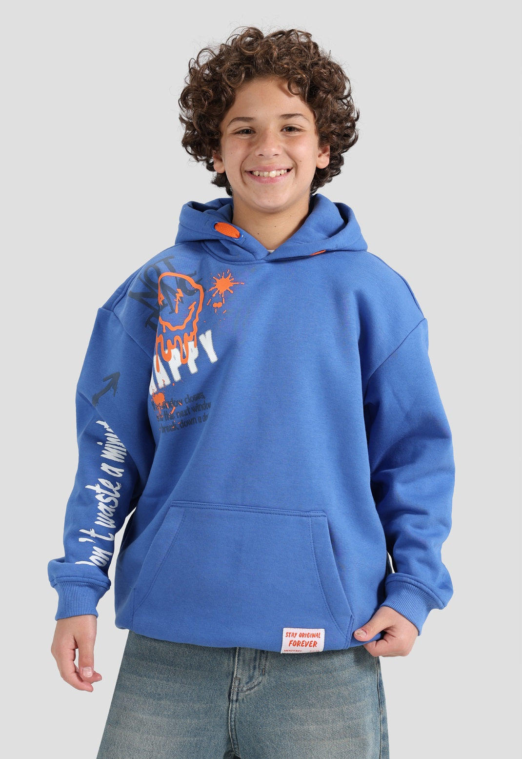Printed Hoodie Sweatshirt