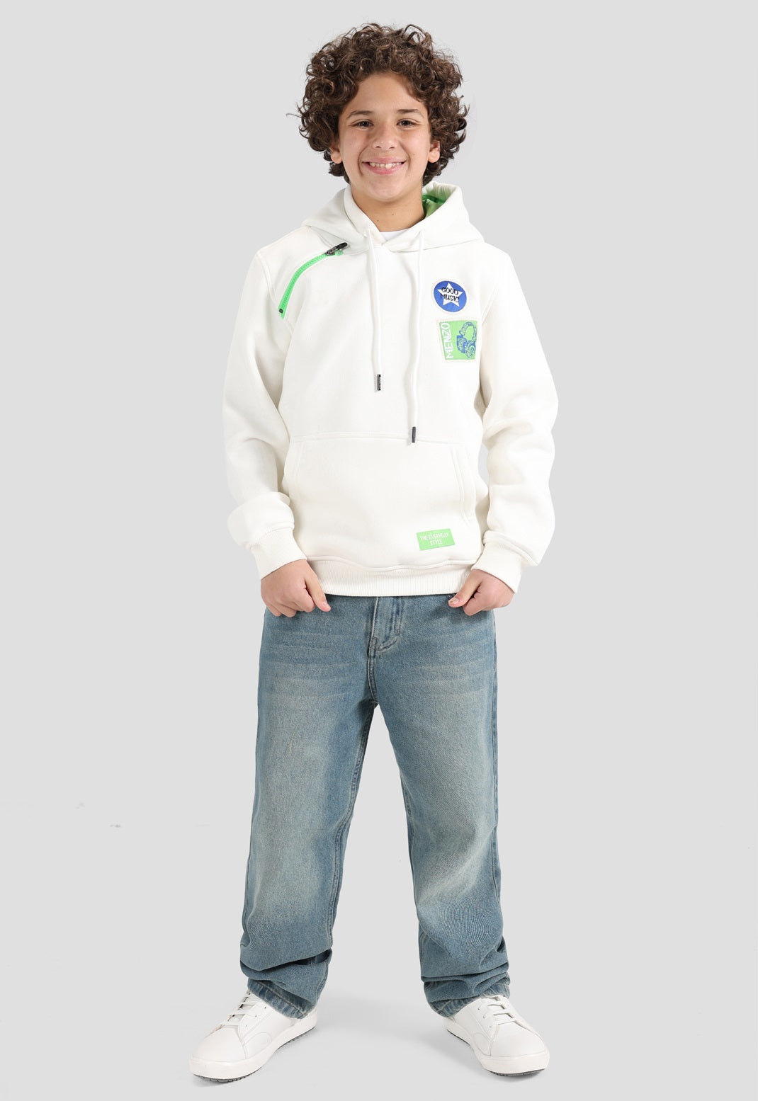 Printed Hoodie Sweatshirt