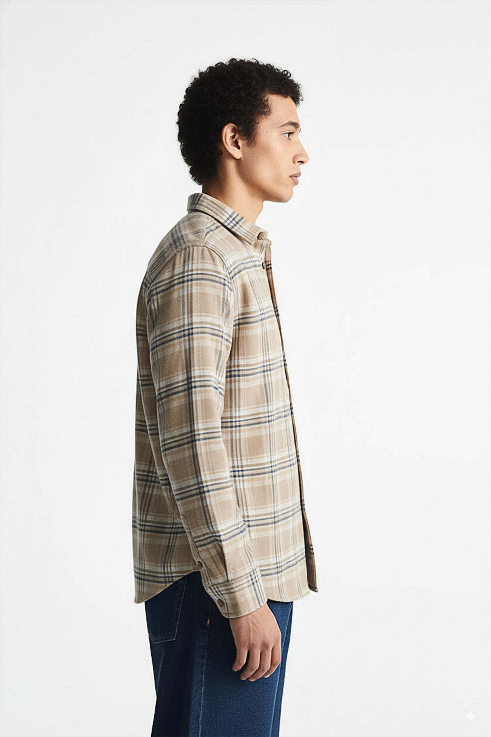 Slim Fit Checked Shirt