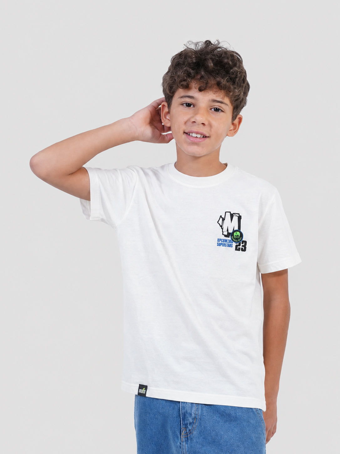 Kids Crew Neck Printed T-shirt