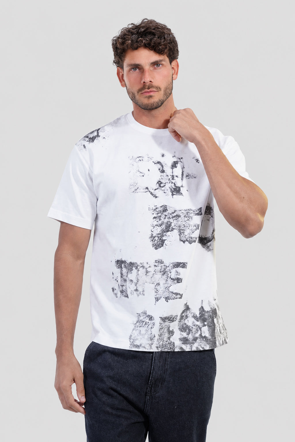 Relaxed Fit Crew Neck T-Shirt