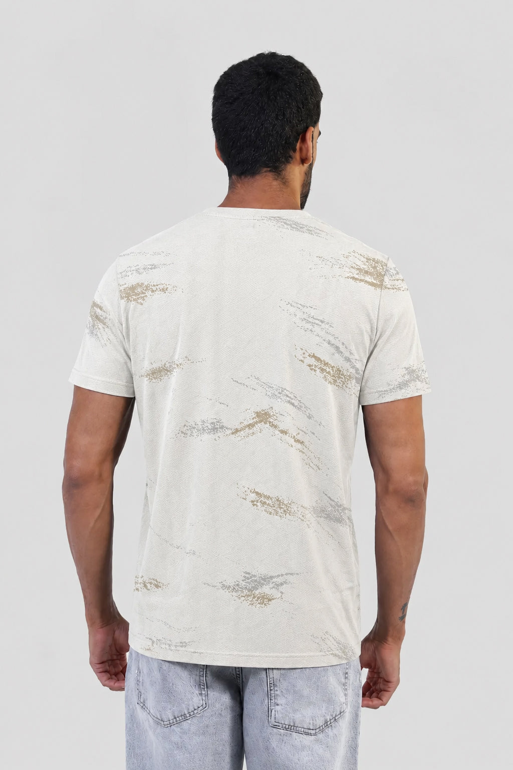 Crew Neck Printed T-Shirt